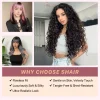 Why choose SHair Short Wavy Wig with Straight Bangs