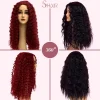 SHair Wavy Deep Wave with Baby Hair