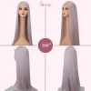 Trendy Pastel Pink Wigs for a Pop of Color Realistic Lace Front - Image 6