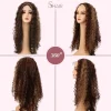 Stunning Lace Front Honey Blonde Curly Wigs for a Radiant Look - Image 6