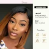 Lace Front Bob Wigs Synthetic Affordable Easy to Style - Image 6