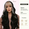 Long Black Hair Wigs with Bangs Sleek, Stunning and Natural Full Cap Wigs - Image 3