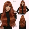 Long Black Hair Wigs with Bangs Sleek, Stunning and Natural Full Cap Wigs - Image 7
