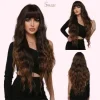 Long Black Hair Wigs with Bangs Sleek, Stunning and Natural Full Cap Wigs - Image 8