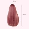 Long Straight Hair Wigs with Bangs Stunning and Face-Framing Full Cap Wigs - Image 5
