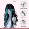 Wavy Hair Wigs with Bangs Get a Glamorous, Effortless Look Full Cap Wigs - Image 8