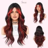 Wavy Hair Wigs with Bangs Get a Glamorous, Effortless Look Full Cap Wigs - Image 4
