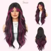 Wavy Hair Wigs with Bangs Get a Glamorous, Effortless Look Full Cap Wigs - Image 5