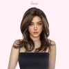 medium length layered wigs