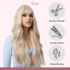 Long Pink Wigs Perfect for a Bold and Trendy Look - Image 8