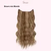 Wavy Blonde Hair Extensions Wigs Glamorous, Flowing and Effortless - Image 3