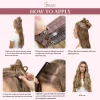 Wavy Blonde Hair Extensions Wigs Glamorous, Flowing and Effortless - Image 8