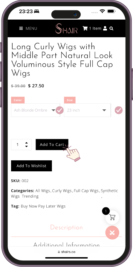 Step-by-Step Guide to Buy Now Pay Later Wigs for First-Time Shoppers Step 1 – Choose your synthetic, lace front or glueless wig