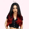 wigs with middle part