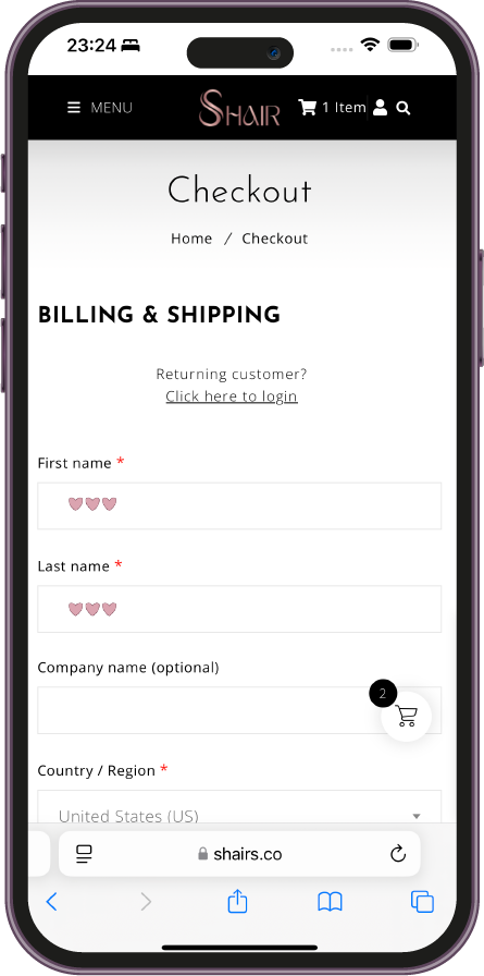 Step-by-Step Guide to Buy Now Pay Later Wigs for First-Time Shoppers Step 2 – Add wig to cart and proceed to checkout