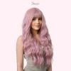long pink wigs