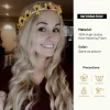 613 Mix Blonde Lace Front Wig – Long Body Wave Synthetic Hair for Women | Ready to Wear Cosplay & Party Wig - Image 8