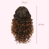 24 Inch Curly Lace Front Wig for Black Women – Heat Resistant Synthetic Wig in Multiple Colors - Image 8