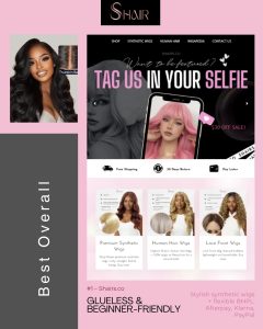 Top 5 Best Sites to Buy Now Pay Later Wigs in 2025 Shairs Wig Store Overview – Glueless Synthetic Wigs with Afterpay, Klarna & PayPal